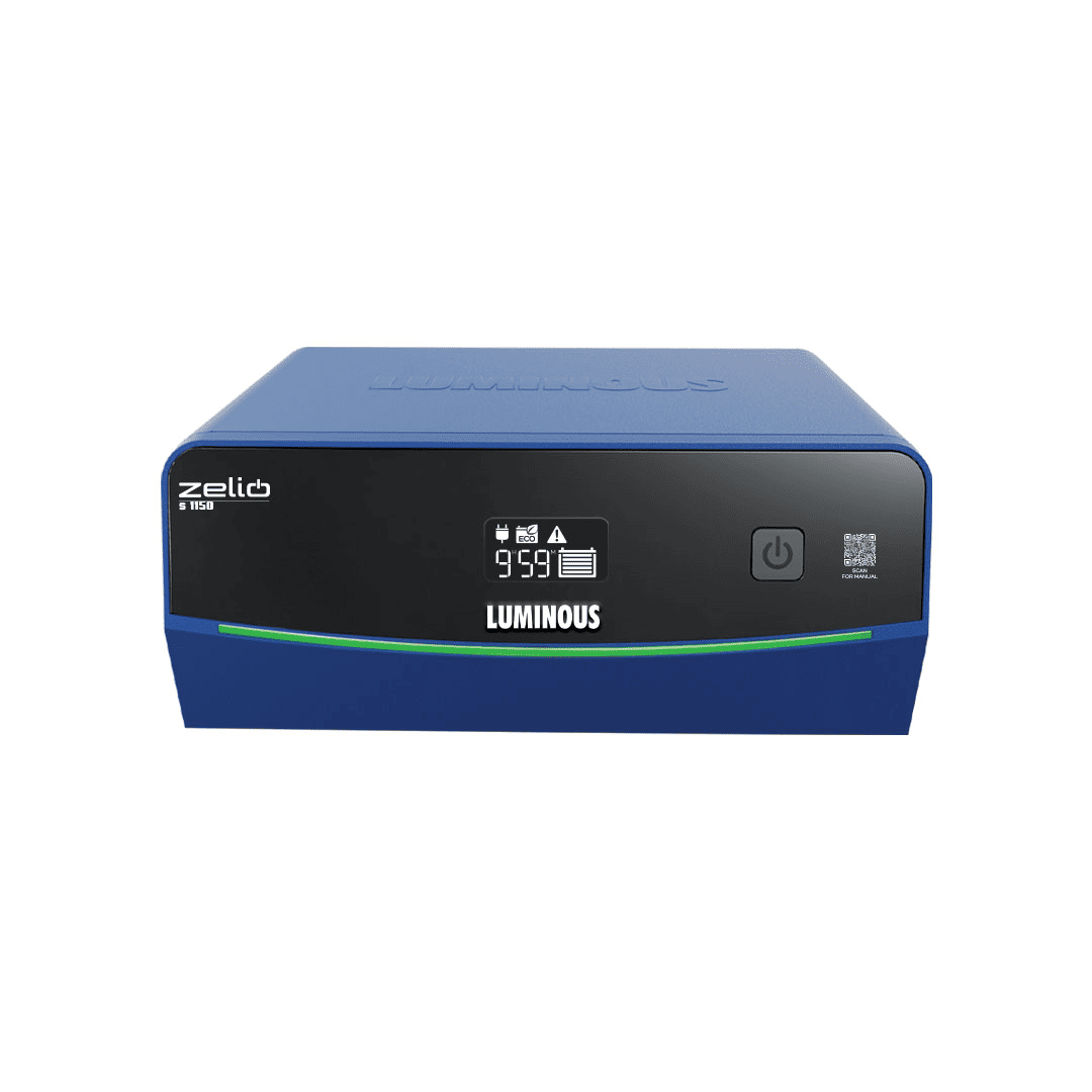 Buy Zelio S 1150 Inverter - Smart Home Power Backup | Luminous